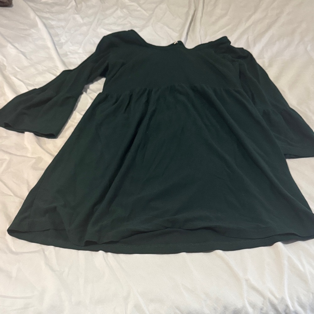 Elegant Black Long Sleeve Top - Picture 2 of 2
